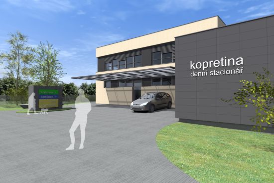 Komunitní centrum Kopřivnice - vizualizace